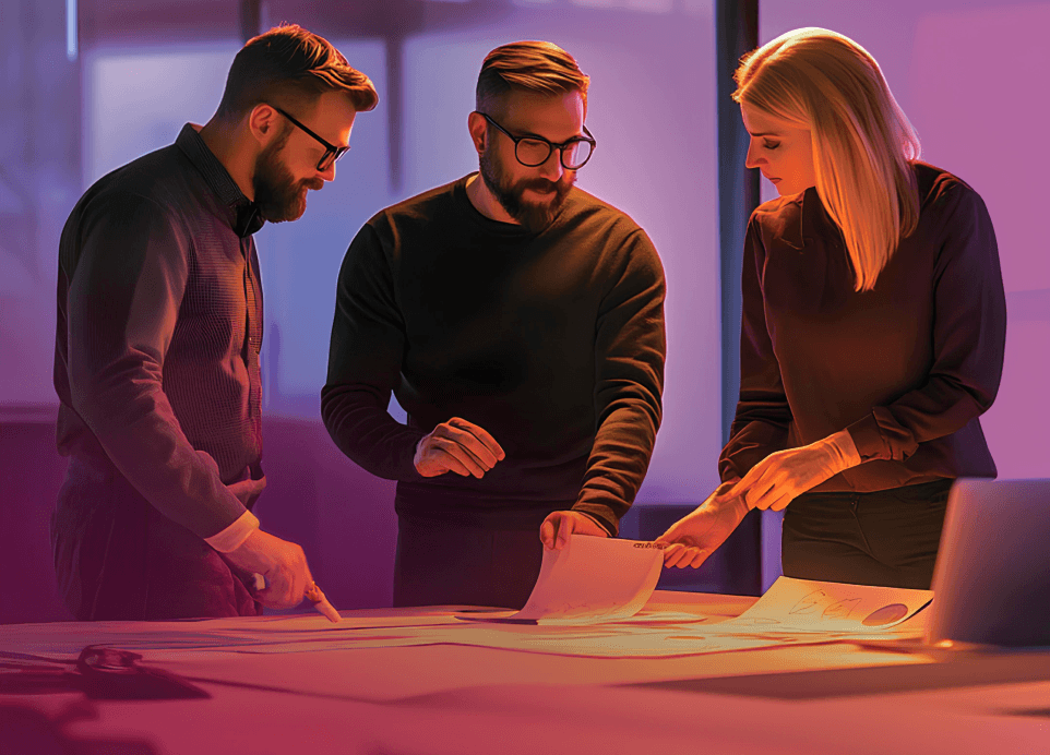 Fourgenix abstract gradient